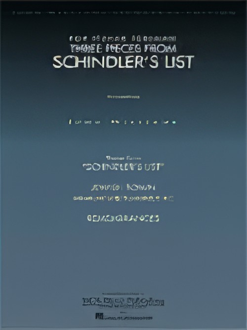 THREE PIECES FROM SCHINDLER'S LIST (Violin)