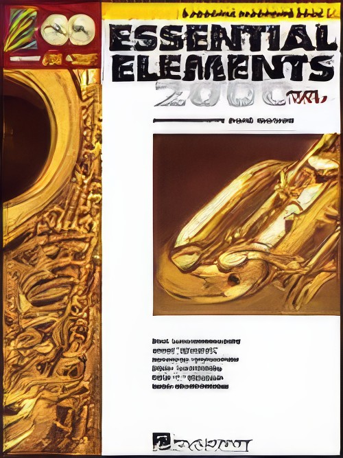 ESSENTIAL ELEMENTS 2000 Book 1 E flat Baritone Saxophone