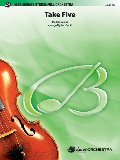 Take Five (Full or String Orchestra - Score and Parts)