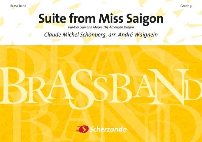 Suite from Miss Saigon (Brass Band - Score and Parts)