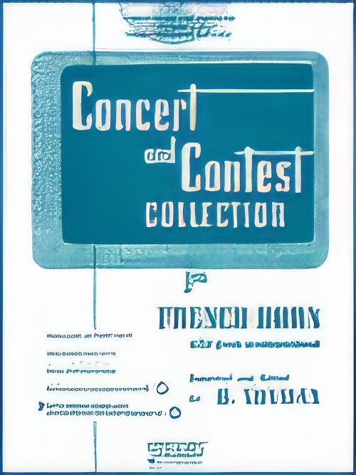 CONCERT AND CONTEST COLLECTION FOR F HORN (Book/CD Pack)