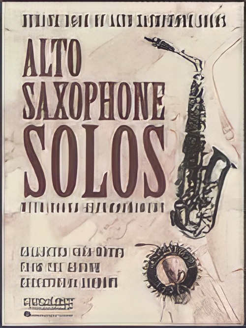 RUBANK BOOK OF SOLOS (Alto Sax - Intermediate Level)