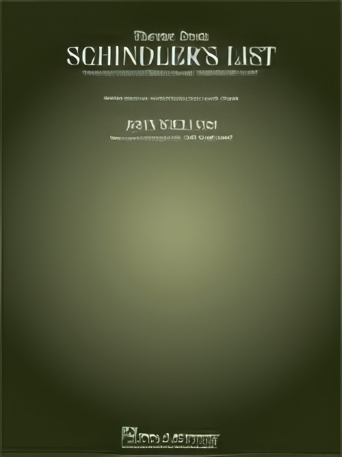 SCHINDLER'S LIST (Violin Duet or Violin/Viola Duet with Piano)