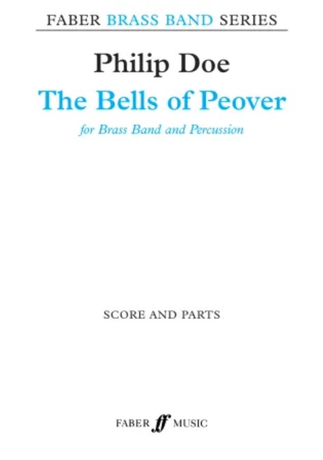 The Bells of Peover (Cornet Solo with Brass Band - Score and Parts)