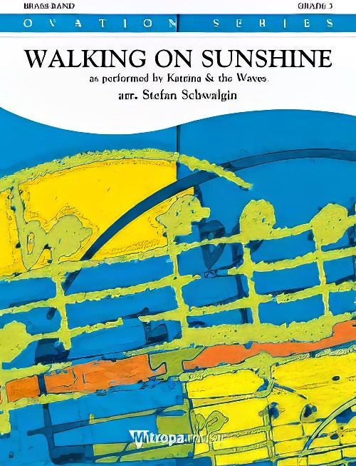 Walking on Sunshine (Brass Band - Score and Parts)