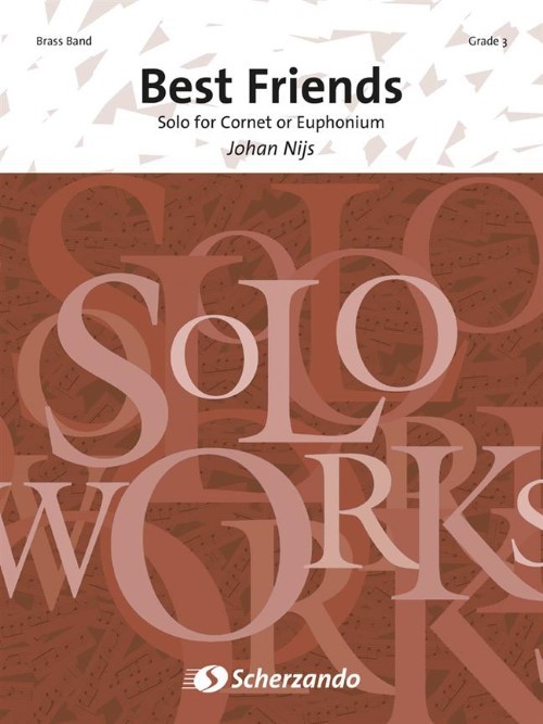 Best Friends (Cornet or Euphonium Solo with Brass Band - Score and Parts)