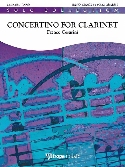 Concertino for Clarinet (Clarinet Solo with Concert Band - Score and Parts)