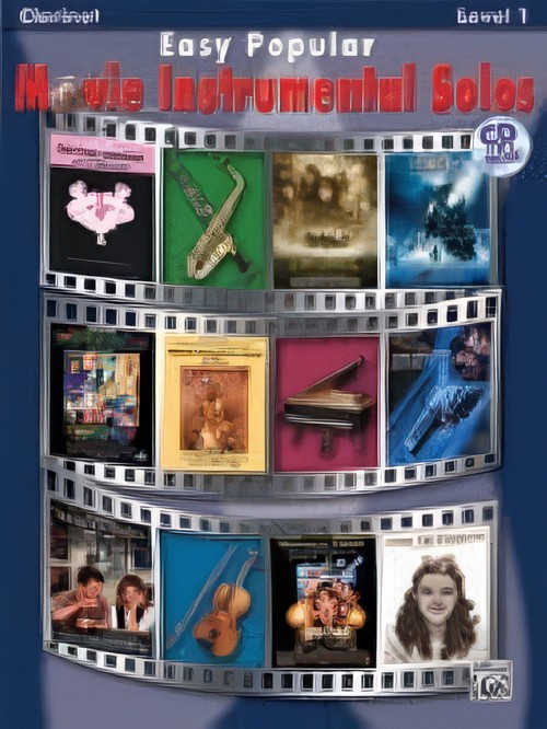 EASY POPULAR MOVIE INSTRUMENTAL SOLOS (Clarinet/CD)