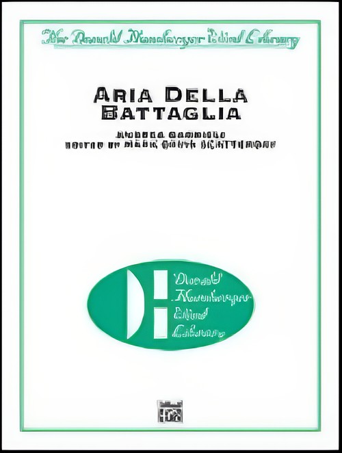 ARIA DELLA BATTAGLIA (Concert Band)