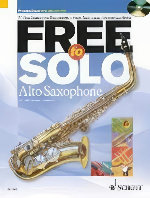 FREE TO SOLO (Alto Sax Book/CD