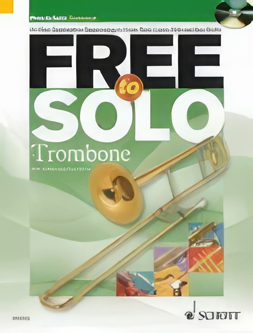 FREE TO SOLO (Trombone BC Book/CD