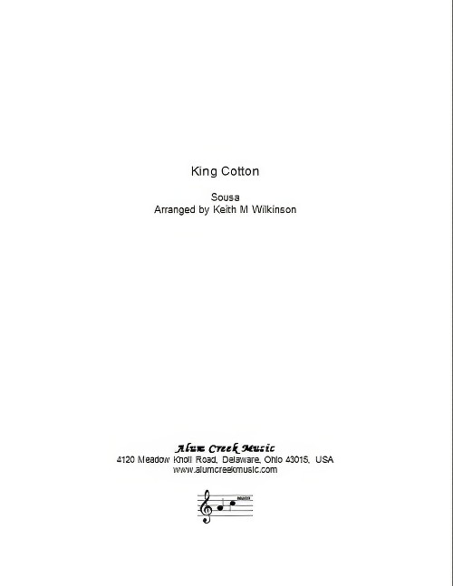 King Cotton (Brass Band - Score and Parts)