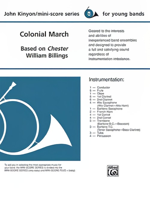 Colonial March (Concert Band - Score and Parts)