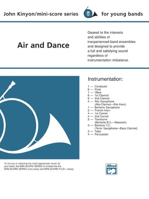 Air and Dance (Concert Band - Score and Parts)