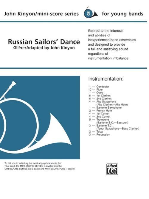 Russian Sailors' Dance (Concert Band - Score and Parts)