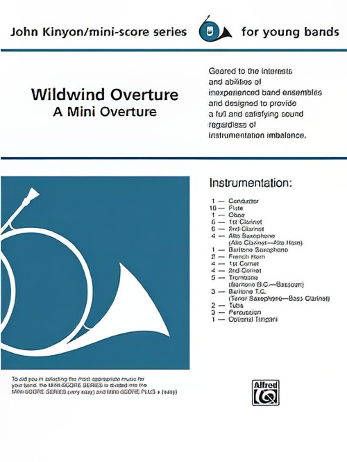 Wildwind Overture (Concert Band - Score and Parts)