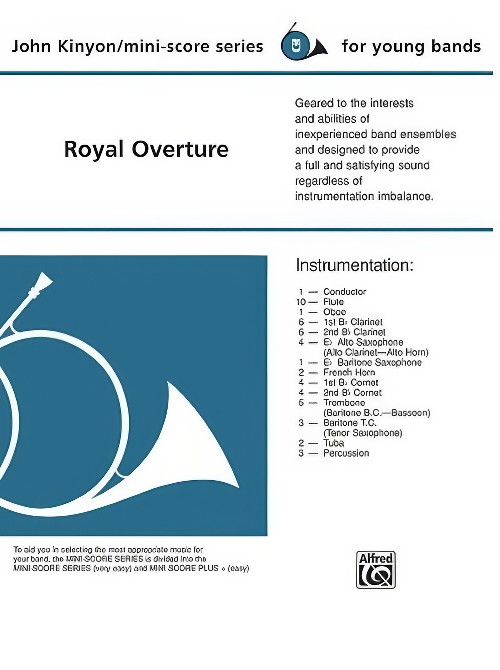 Royal Overture (Concert Band - Score and Parts)