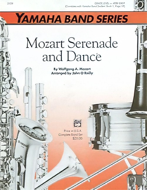 Mozart Serenade and Dance (Concert Band - Score and Parts)