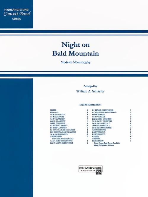 Night on Bald Mountain (Concert Band - Score and Parts)