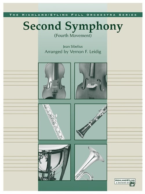 Second Symphony, Fourth Movement (Full Orchestra - Score and Parts)