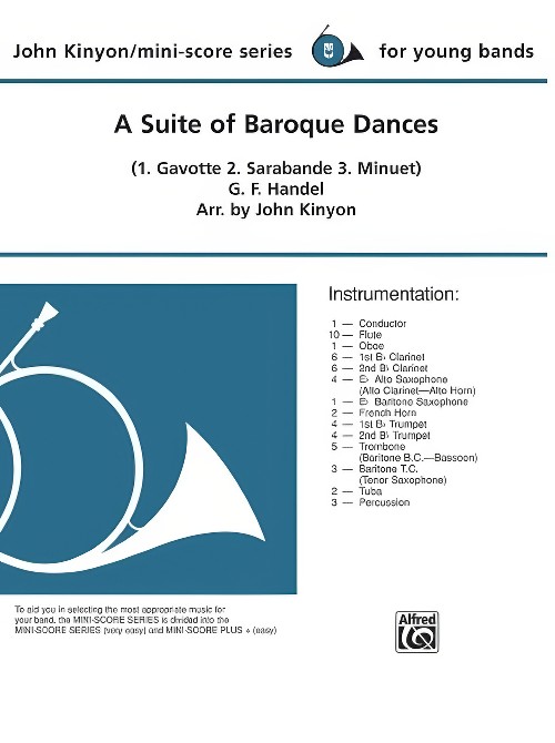 A Suite of Baroque Dances (Concert Band - Score and Parts)