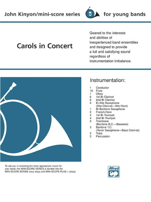 Carols in Concert (Concert Band - Score and Parts)