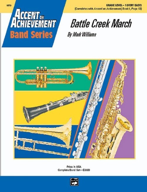 Battle Creek March (Concert Band - Score and Parts)