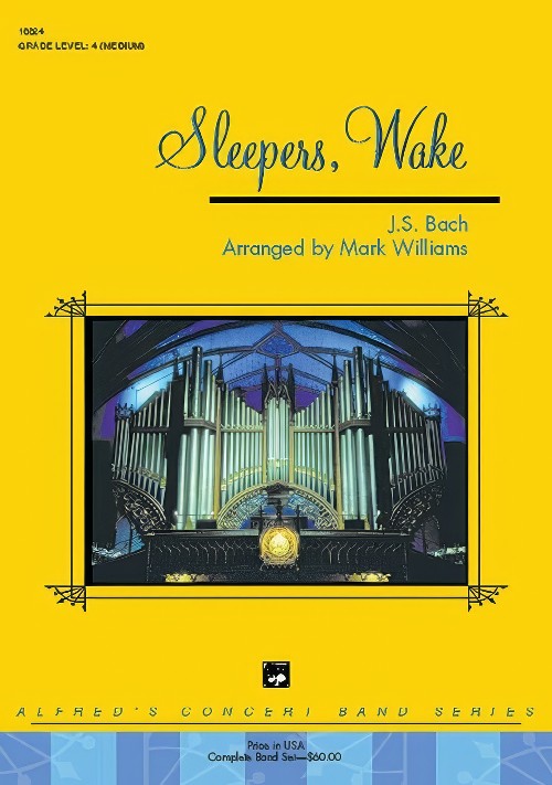 Sleepers, Wake (Concert Band - Score and Parts)