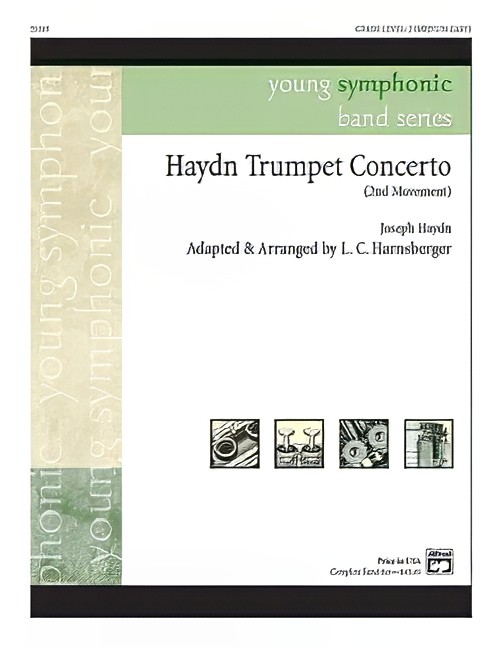 Haydn Trumpet Concerto (2nd Movement) (Trumpet Solo with Concert Band - Score and Parts)