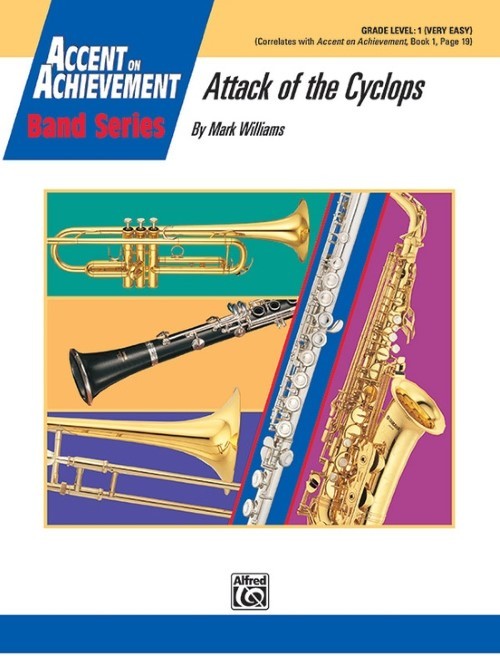 Attack of the Cyclops (Concert Band - Score and Parts)