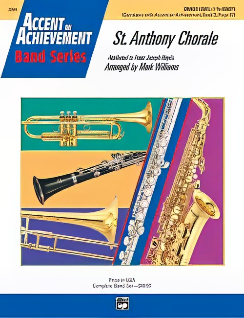 St. Anthony Chorale (Concert Band - Score and Parts)