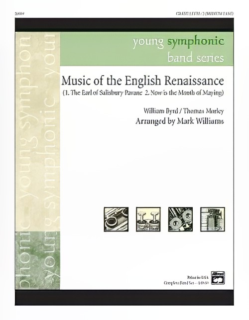 Music of the English Renaissance (Concert Band - Score and Parts)