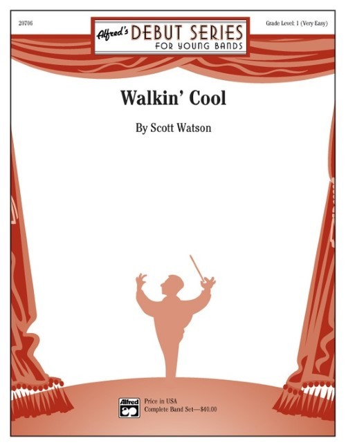 Walkin' Cool (Concert Band - Score and Parts)