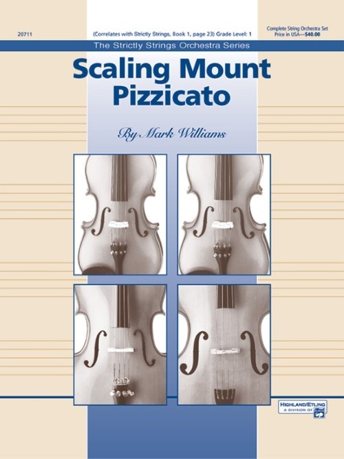 Scaling Mount Pizzicato (String Orchestra - Score and Parts)