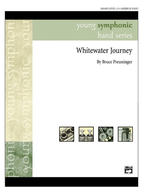 Whitewater Journey (Concert Band - Score and Parts)