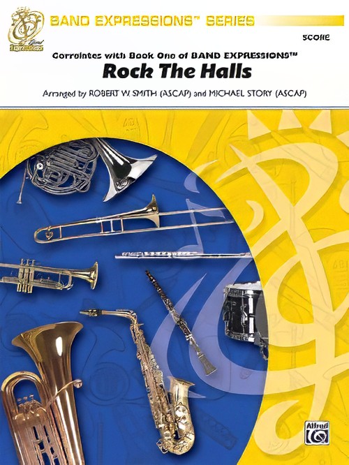 Rock the Halls (Concert Band - Score and Parts)