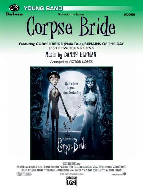 Corpse Bride, Selections from (Concert Band - Score and Parts)