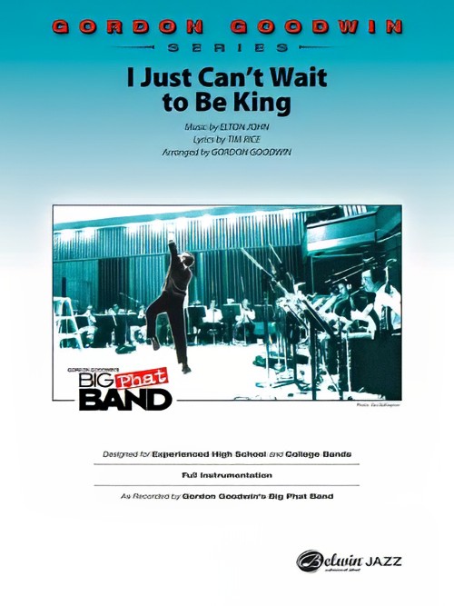 I Just Can't Wait to Be King (Jazz Ensemble - Score and Parts)