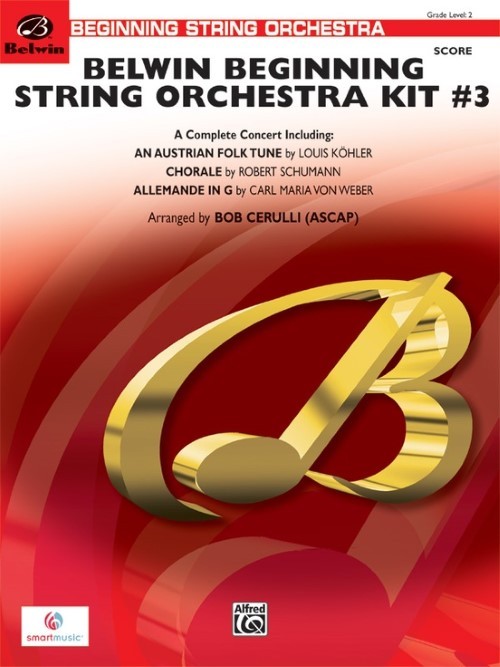 Belwin Beginning String Orchestra Kit No.3 (String Orchestra - Score and Parts)