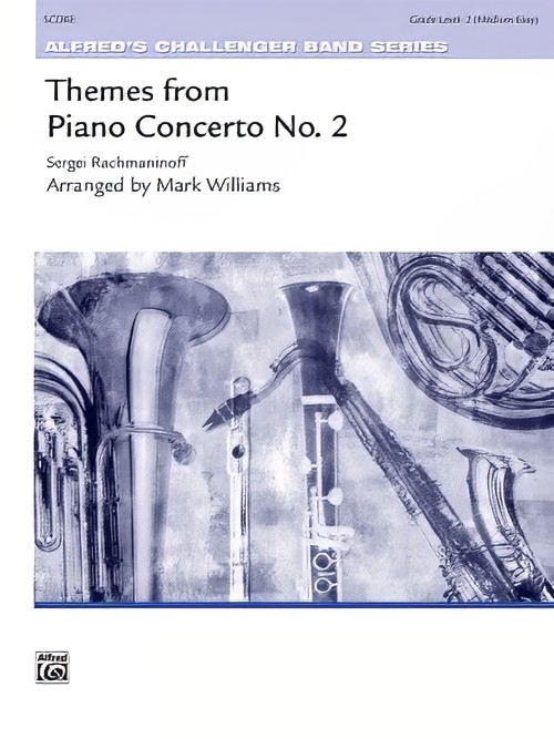 Piano Concerto No.2, Themes from (Concert Band - Score and Parts)