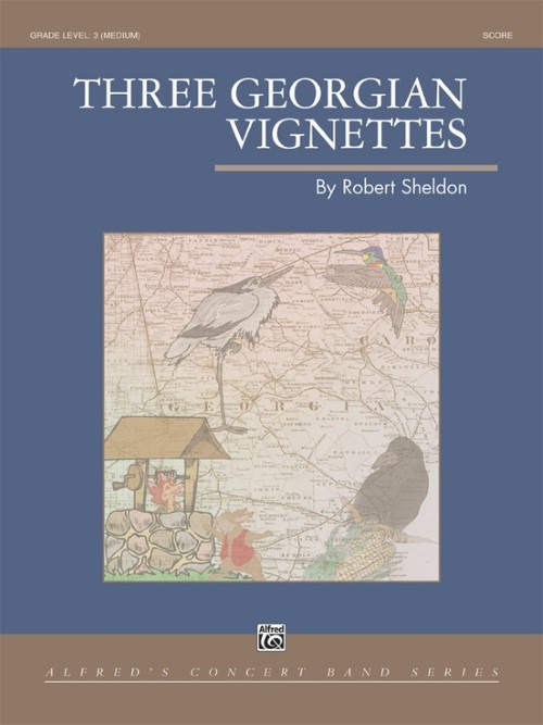 Three Georgian Vignettes (Concert Band - Score and Parts)