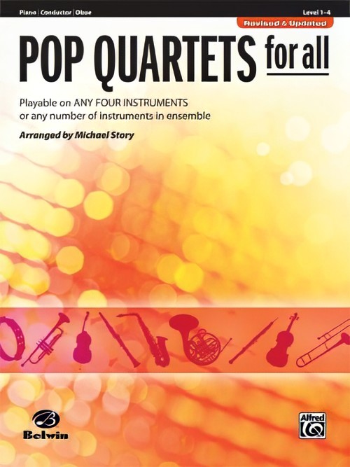 Pop Quartets for All (Piano/Conductor/Oboe)