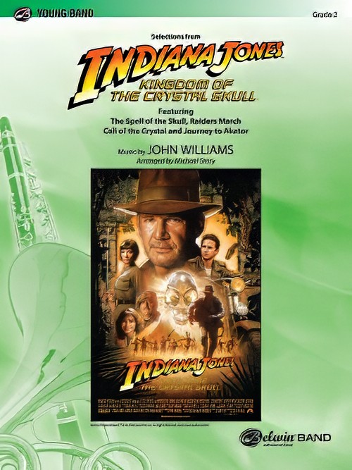 Indiana Jones and the Kingdom of the Crystal Skull, Selections from (Concert Band - Score and Parts)