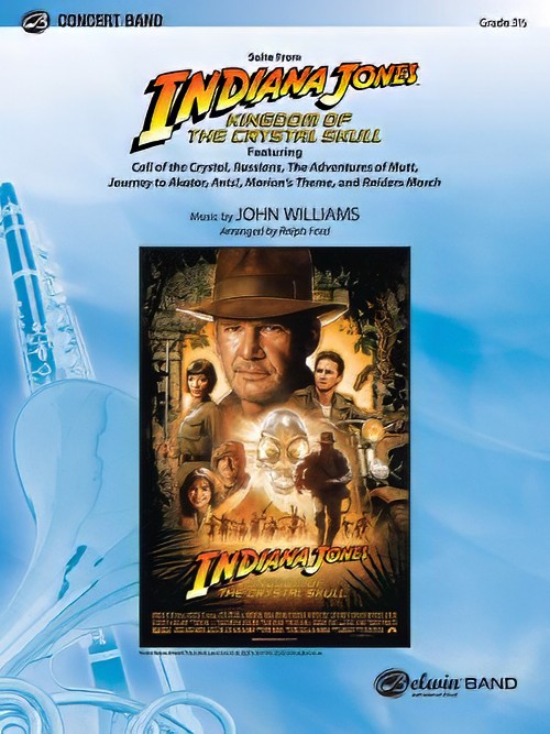 Indiana Jones and the Kingdom of the Crystal Skull, Suite from (Concert Band - Score and Parts)