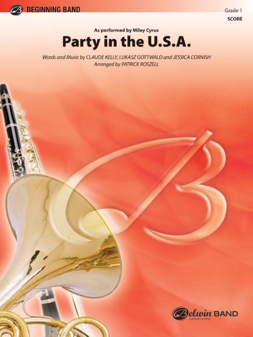 Party in the U.S.A. (Concert Band - Score and Parts)