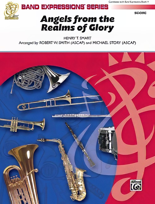 Angels from the Realms of Glory (Concert Band - Score and Parts)