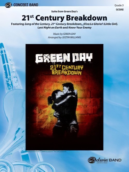 21st Century Breakdown, Suite from Green Day's (Concert Band - Score and Parts)