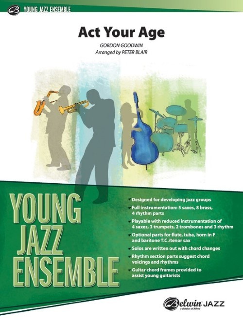 Act Your Age (Jazz Ensemble - Score and Parts)