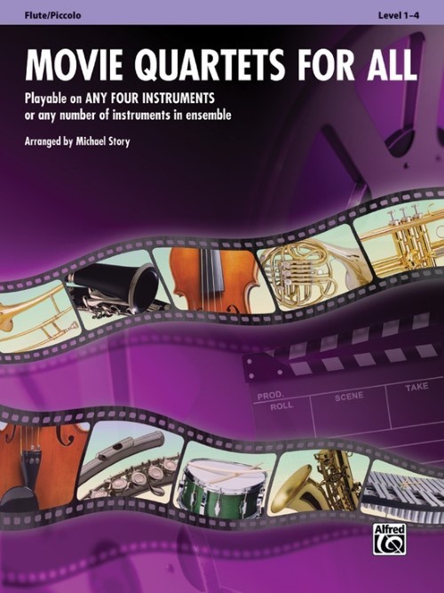 Movie Quartets for All (Flute/Piccolo)