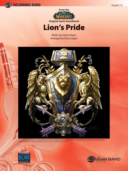 Lion's Pride (from the World of Warcraft) (Concert Band - Score and Parts)